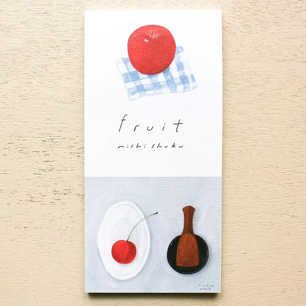 Cozyca Ippitsusen Memo Pad: Fruit