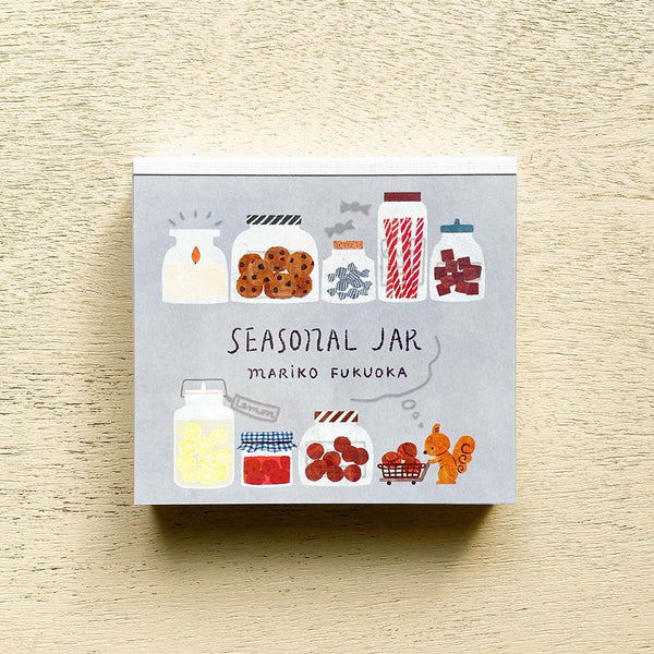Cozyca Memo Block: Seasonal Jar