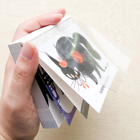 Cozyca Memo Block: Robin The Black Cat