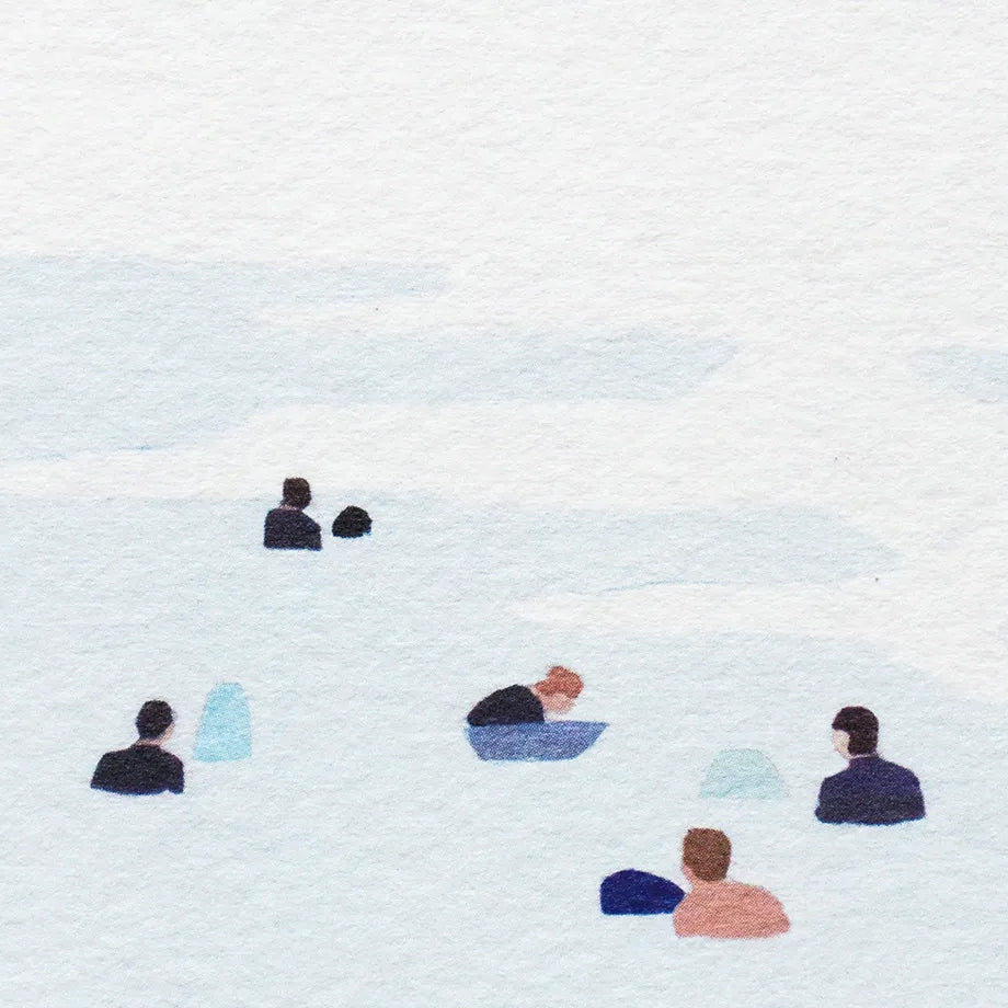 Cozyca Ippitsusen Memo Pad: Seaside