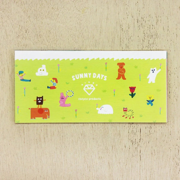 Cozyca Ippitsusen Memo Pad: Sunny Days