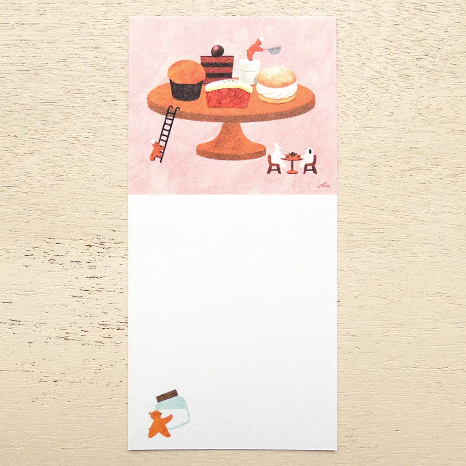 Cozyca Ippitsusen Memo Pad: Sweets