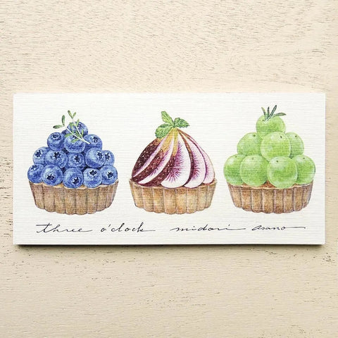 Cozyca Ippitsusen Memo Pad: Three O'Clock