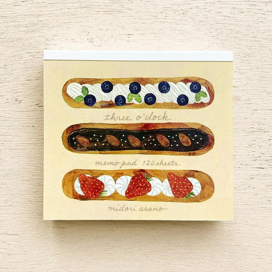 Cozyca Memo Block: Three O'Clock