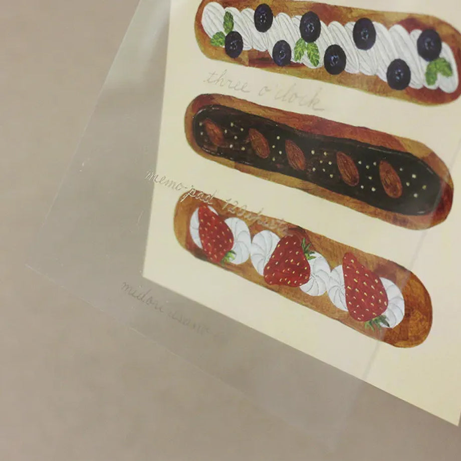 Cozyca Memo Block: Three O'Clock