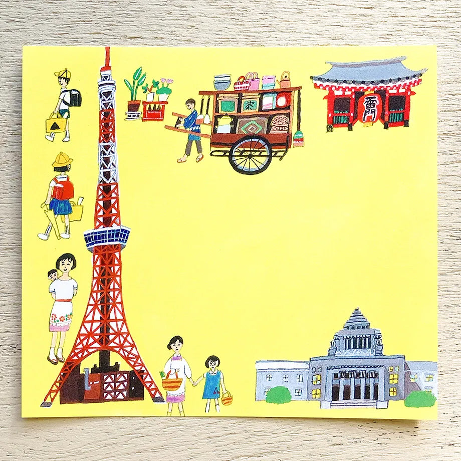 Cozyca Memo Block: Tokyo