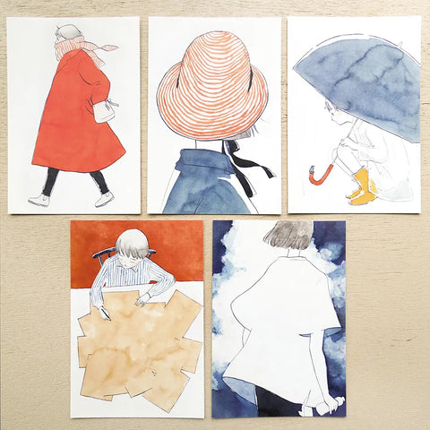 Cozyca Postcards Booklet: Until Next Time