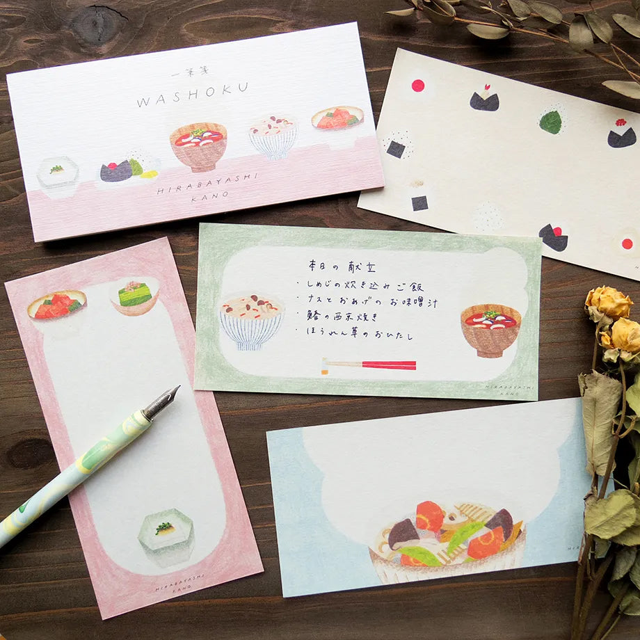 Cozyca Ippitsusen Memo Pad: Washoku