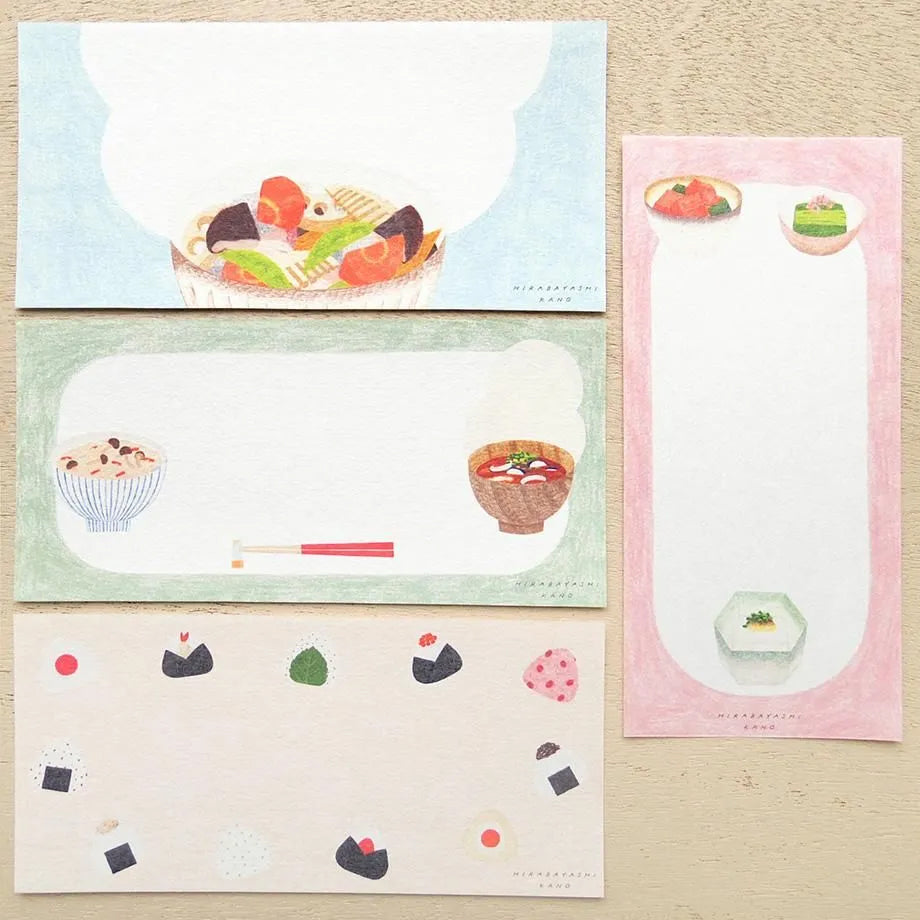 Cozyca Ippitsusen Memo Pad: Washoku