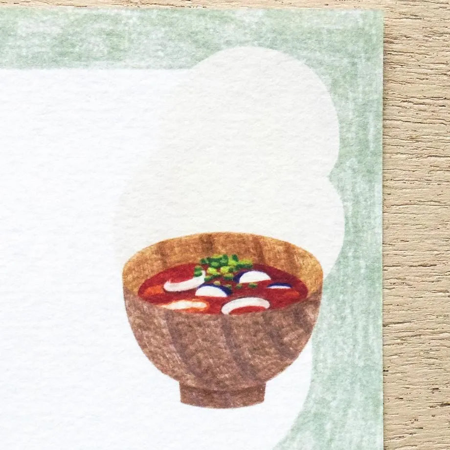 Cozyca Ippitsusen Memo Pad: Washoku