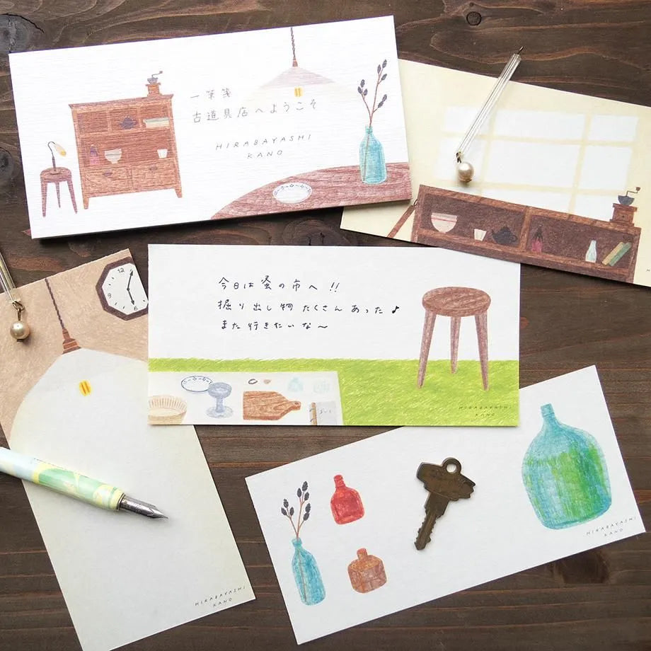 Cozyca Ippitsusen Memo Pad: Welcome to the Antique Shop