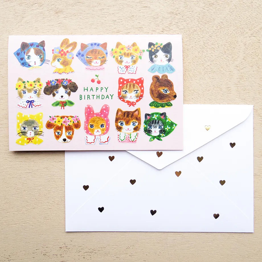 Cozyca x Aiko Fukawa Birthday Cards