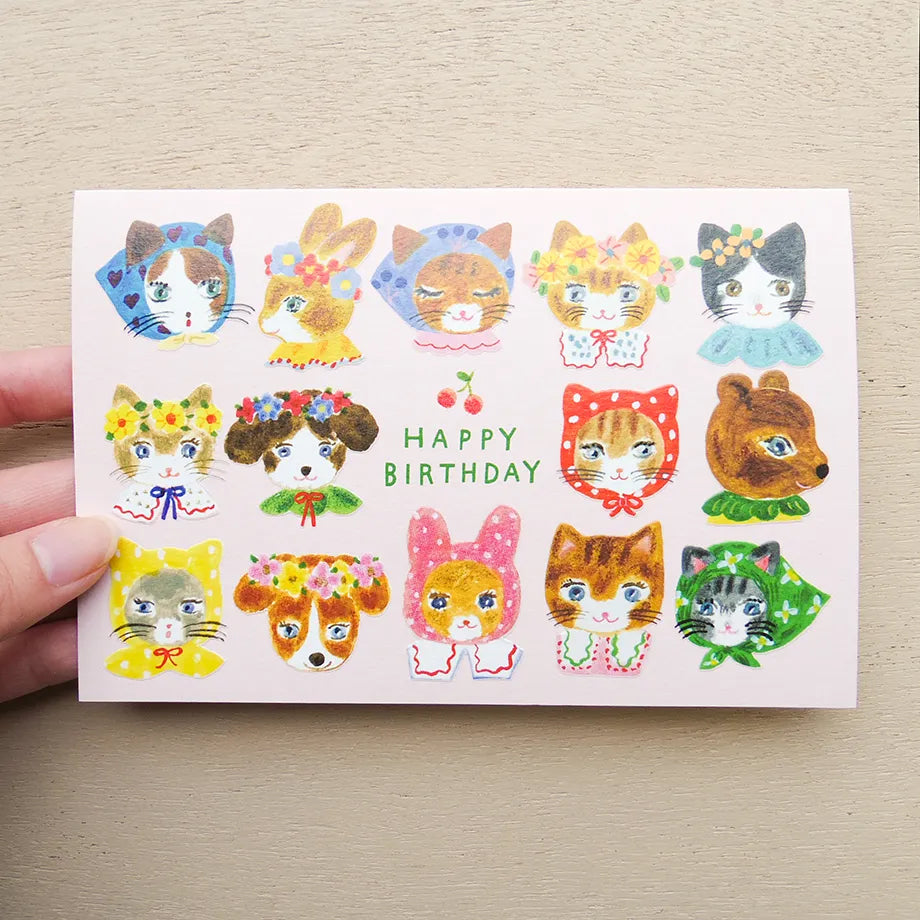 Cozyca x Aiko Fukawa Birthday Cards