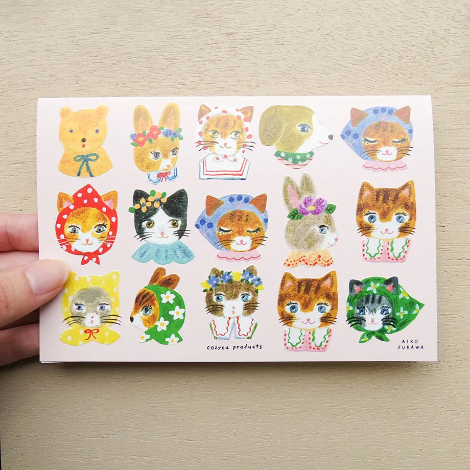 Cozyca x Aiko Fukawa Birthday Cards