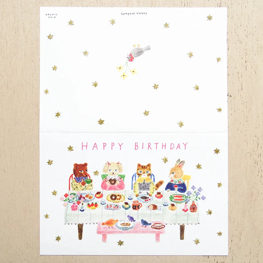 Cozyca x Aiko Fukawa Birthday Cards