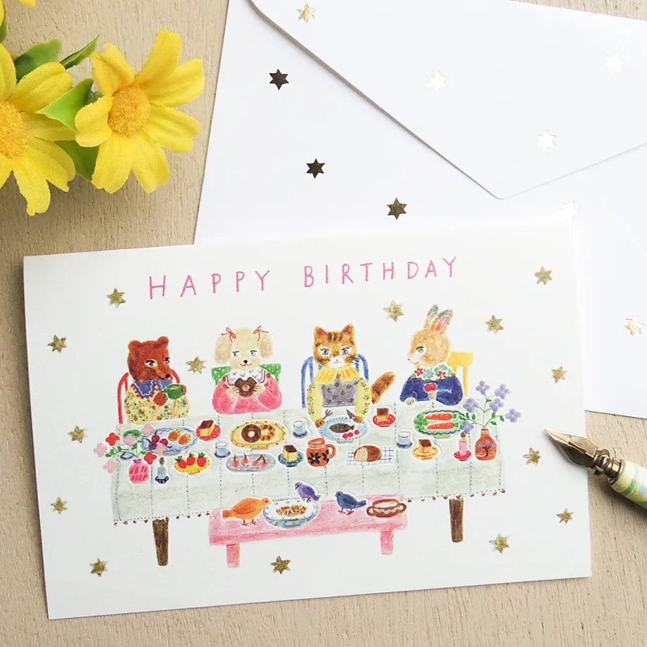 Cozyca x Aiko Fukawa Birthday Cards