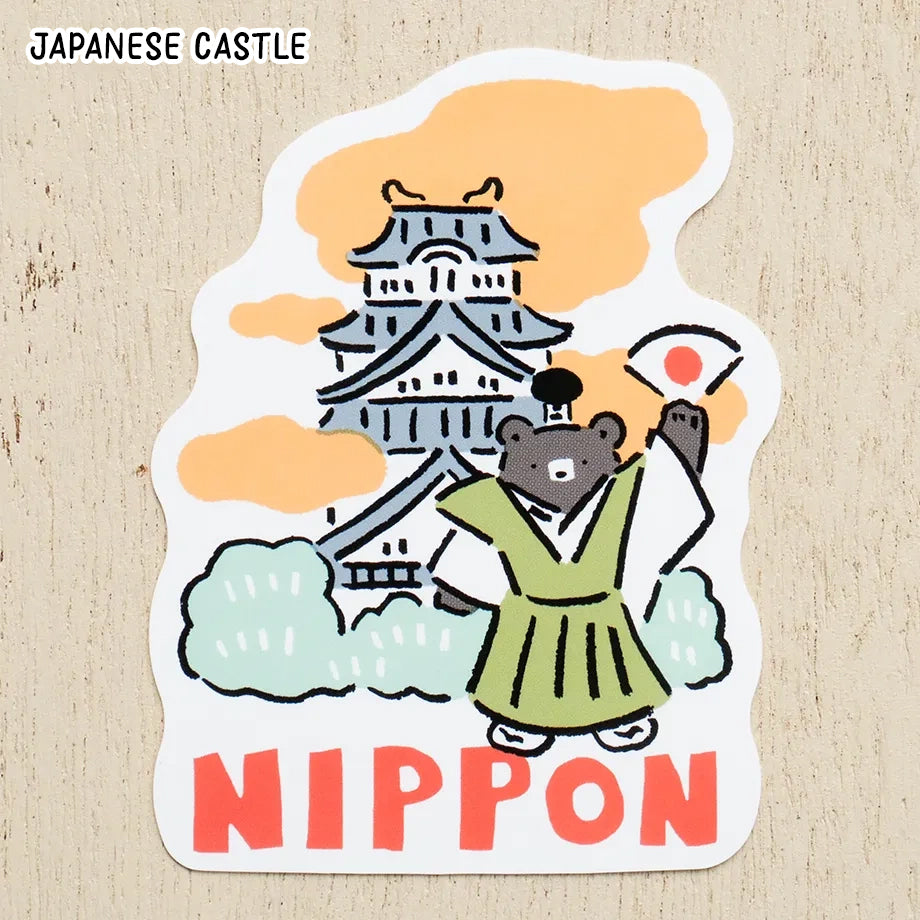 Cozyca Vinyl Stickers: Japan Travel Series