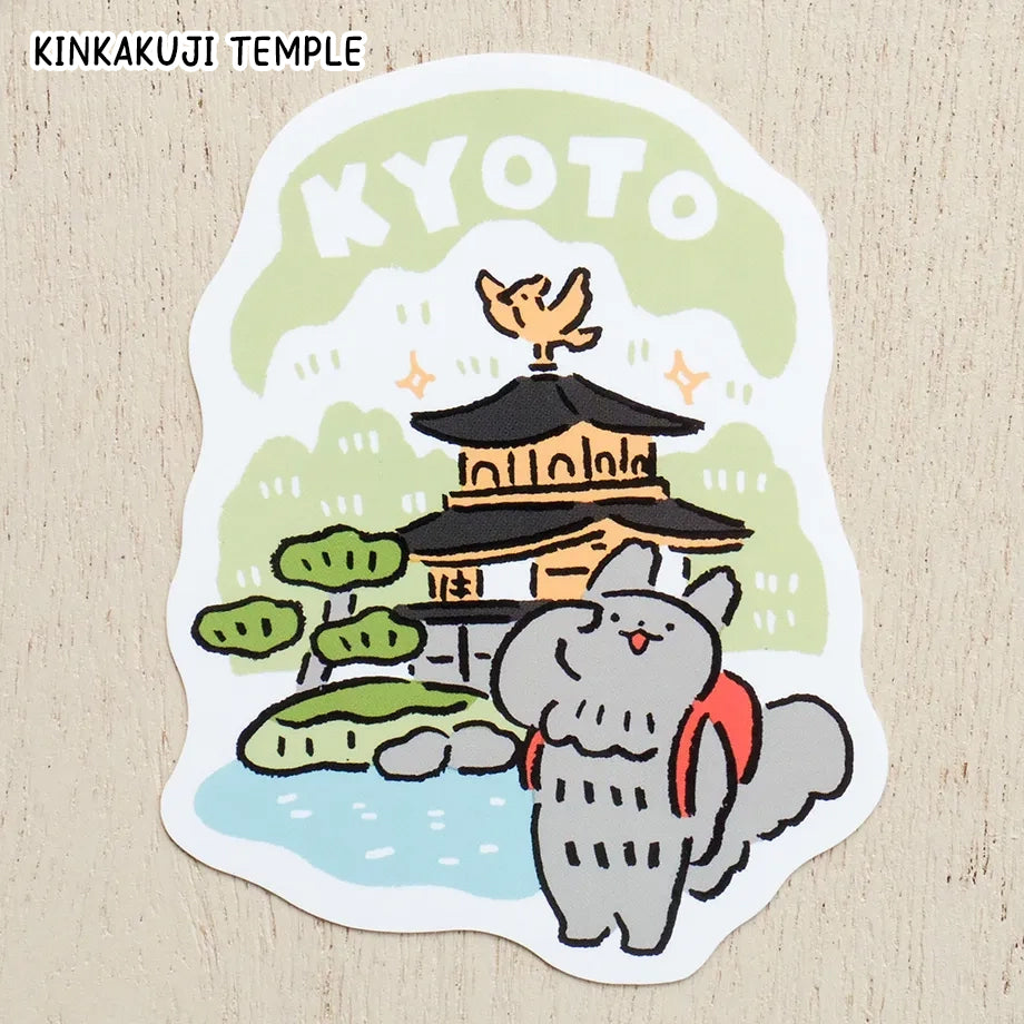 Cozyca Vinyl Stickers: Japan Travel Series