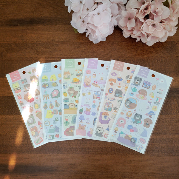 CRUX Sticker Sheet: Yururu Day