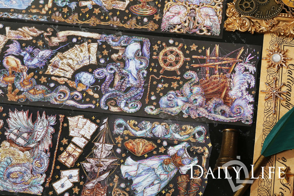 Daily Life Masking Tape: Uncharted Sea