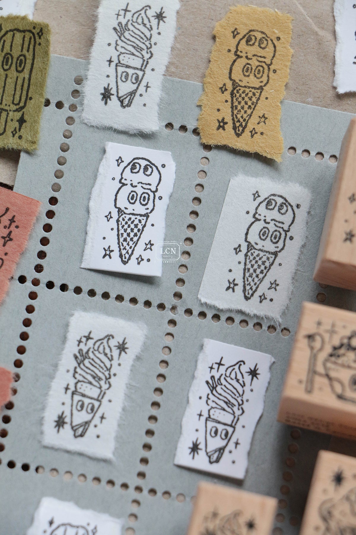 【PRE-ORDER】LCN Design Studio: Fall 2026 Rubber Stamps