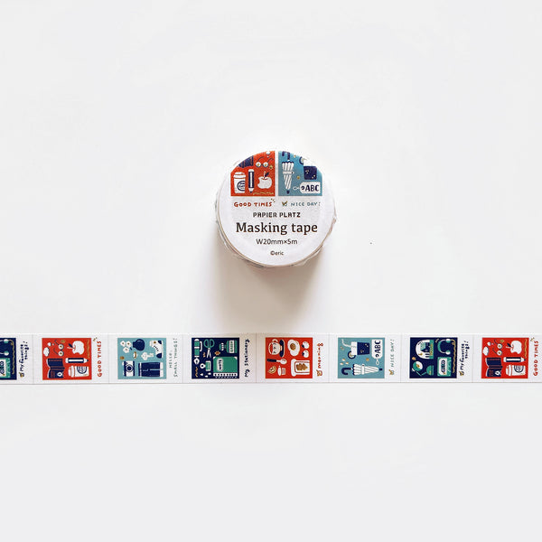 Eric Small Things x Papier Platz Washi Tape: Good Times