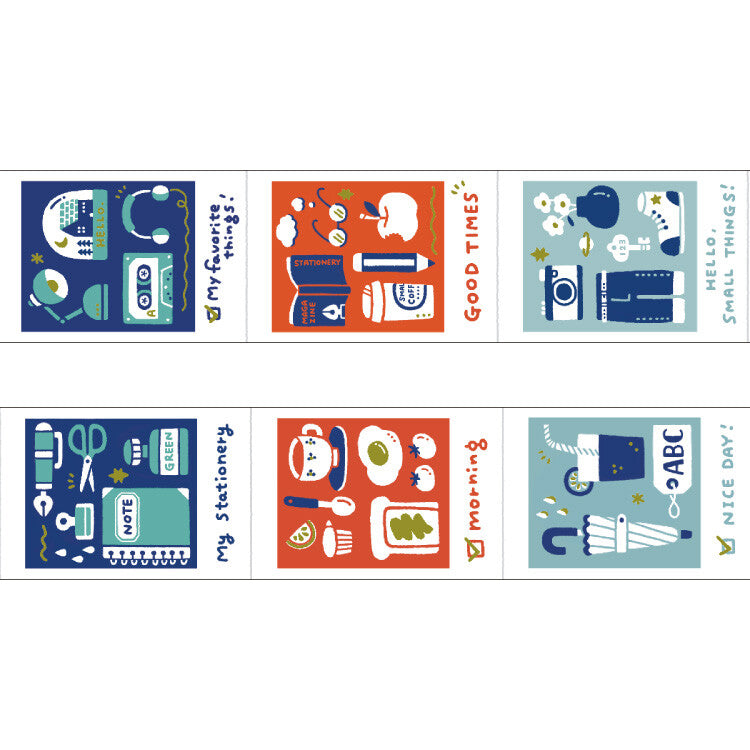 Eric Small Things Eric Small Things x Papier Platz Washi Tape: Good Times – Papergame