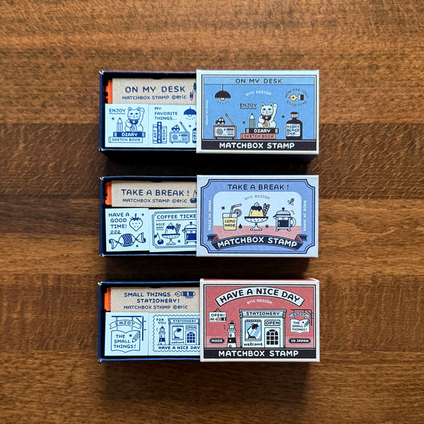 Eric x Sanby Matchbox Stamps