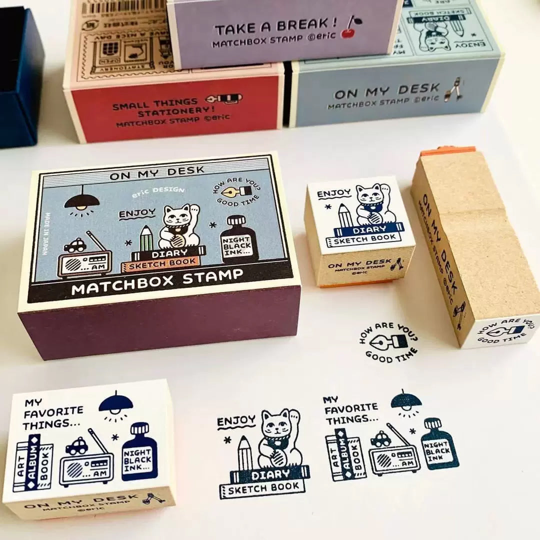 Eric x Sanby Matchbox Stamps