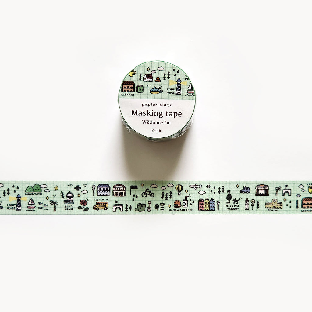 Eric Small Things x Papier Platz Washi Tape: Scenery