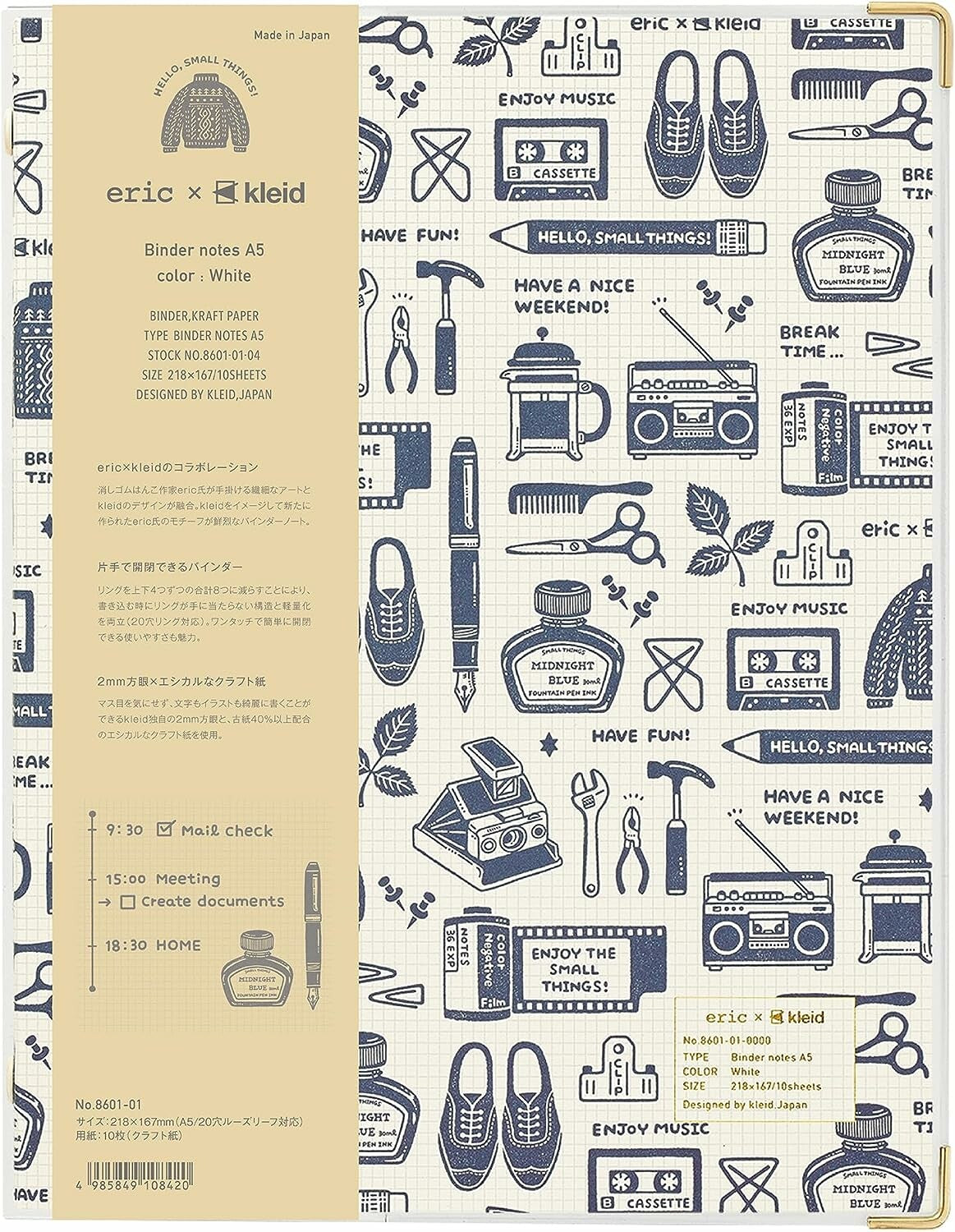 Kleid x Eric Ring Bound Notebook (2026 Edition)