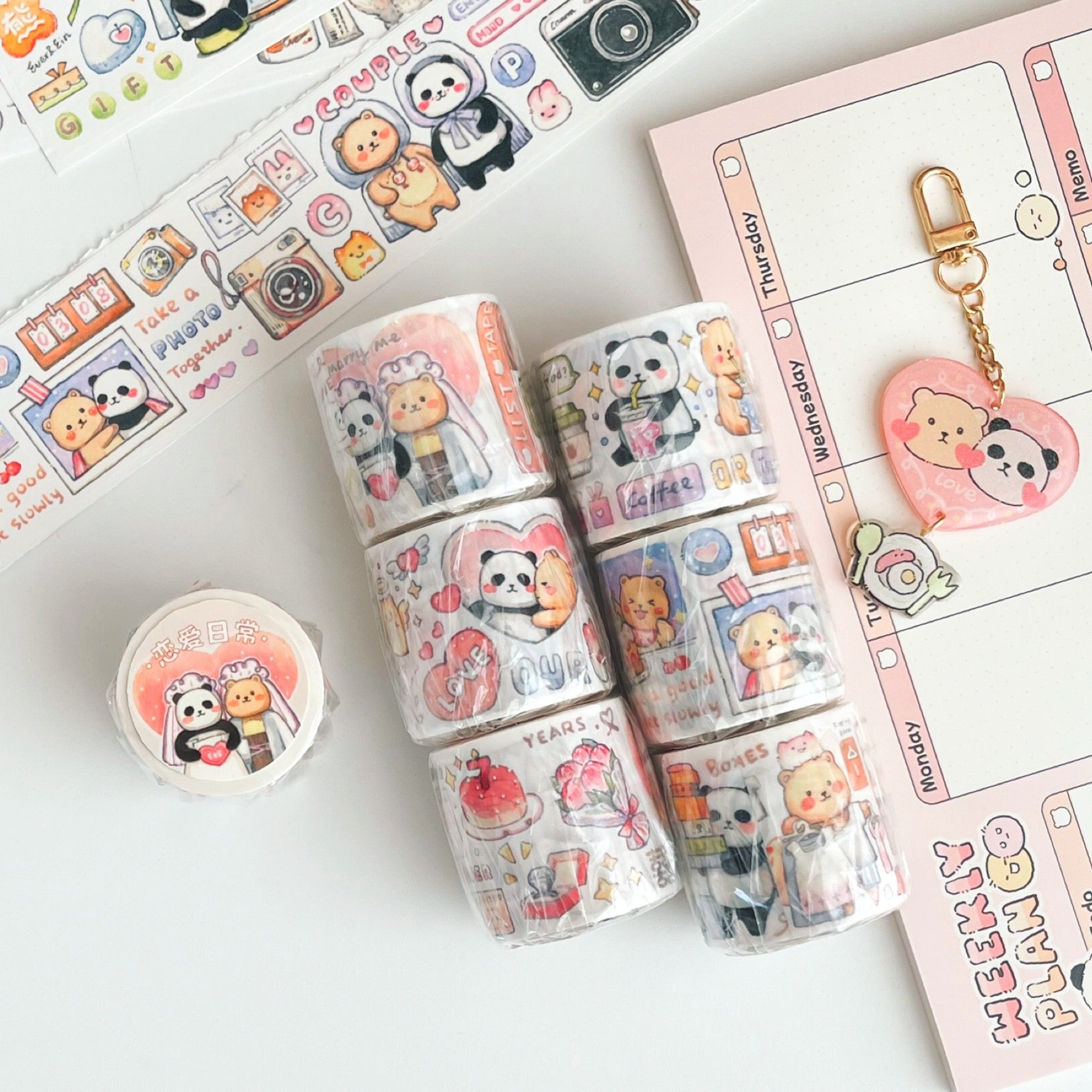EverEin Washi Tape: Romantic Life