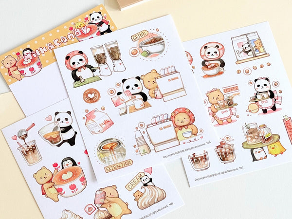 EverEin Sticker Sheet: Milk & Candy and Bitterness