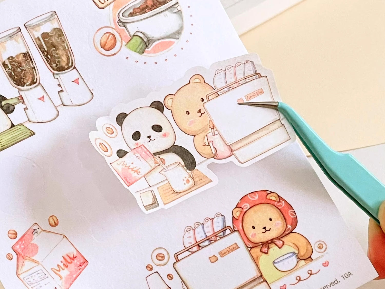 EverEin Sticker Sheet: Milk & Candy and Bitterness