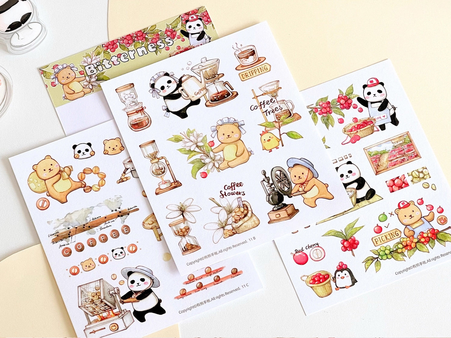 EverEin Sticker Sheet: Milk & Candy and Bitterness