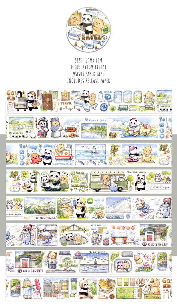 EverEin Washi Tape: Travel
