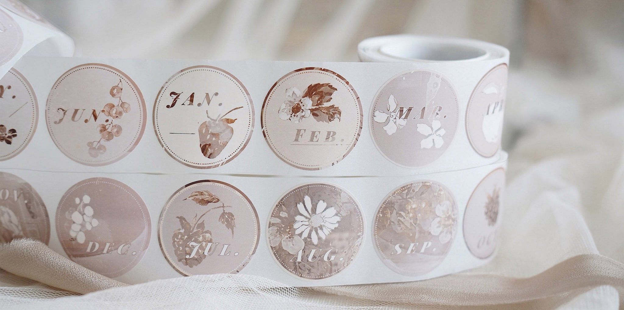 Freckles Tea Sticker Seals: Daily