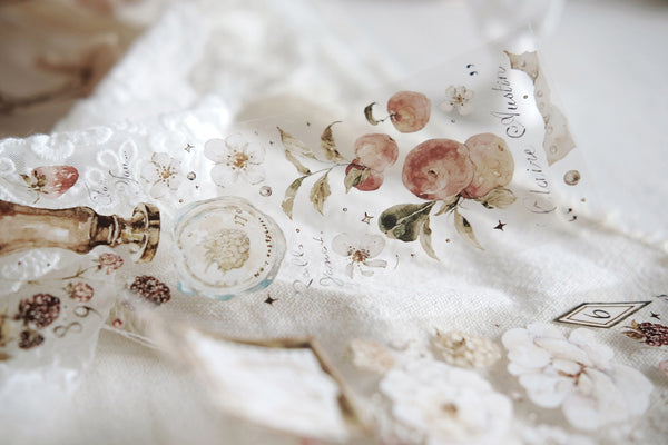 Freckles Tea Tape: Roses and Berries