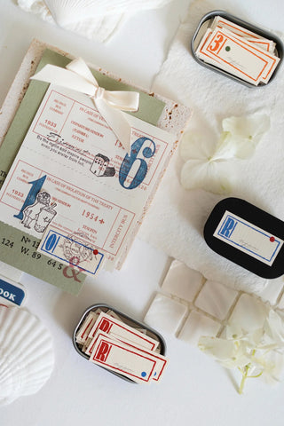 HEEYMIAO Sticker: Mini Tin Can Labels