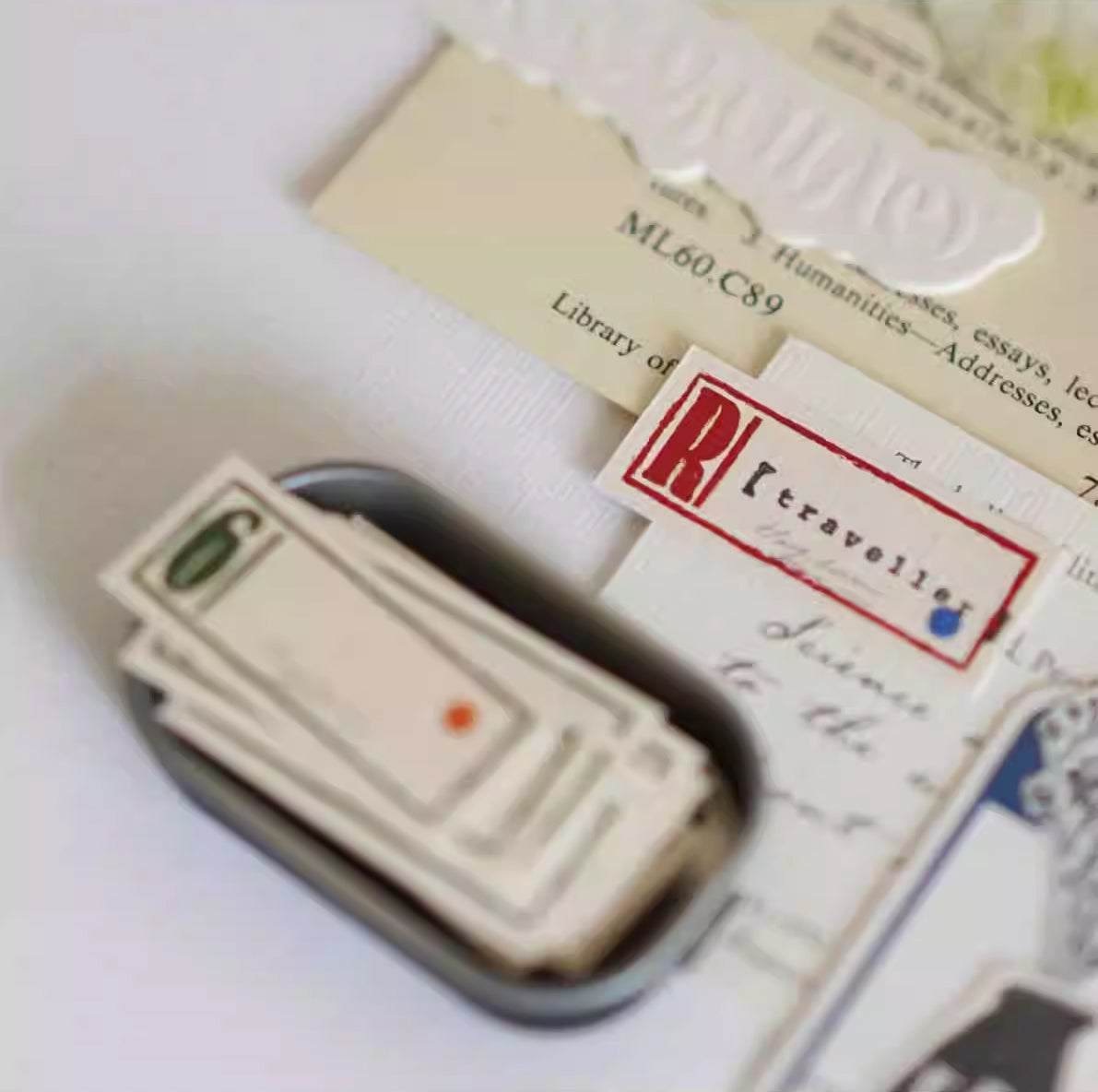 HEEYMIAO Sticker: Mini Tin Can Labels