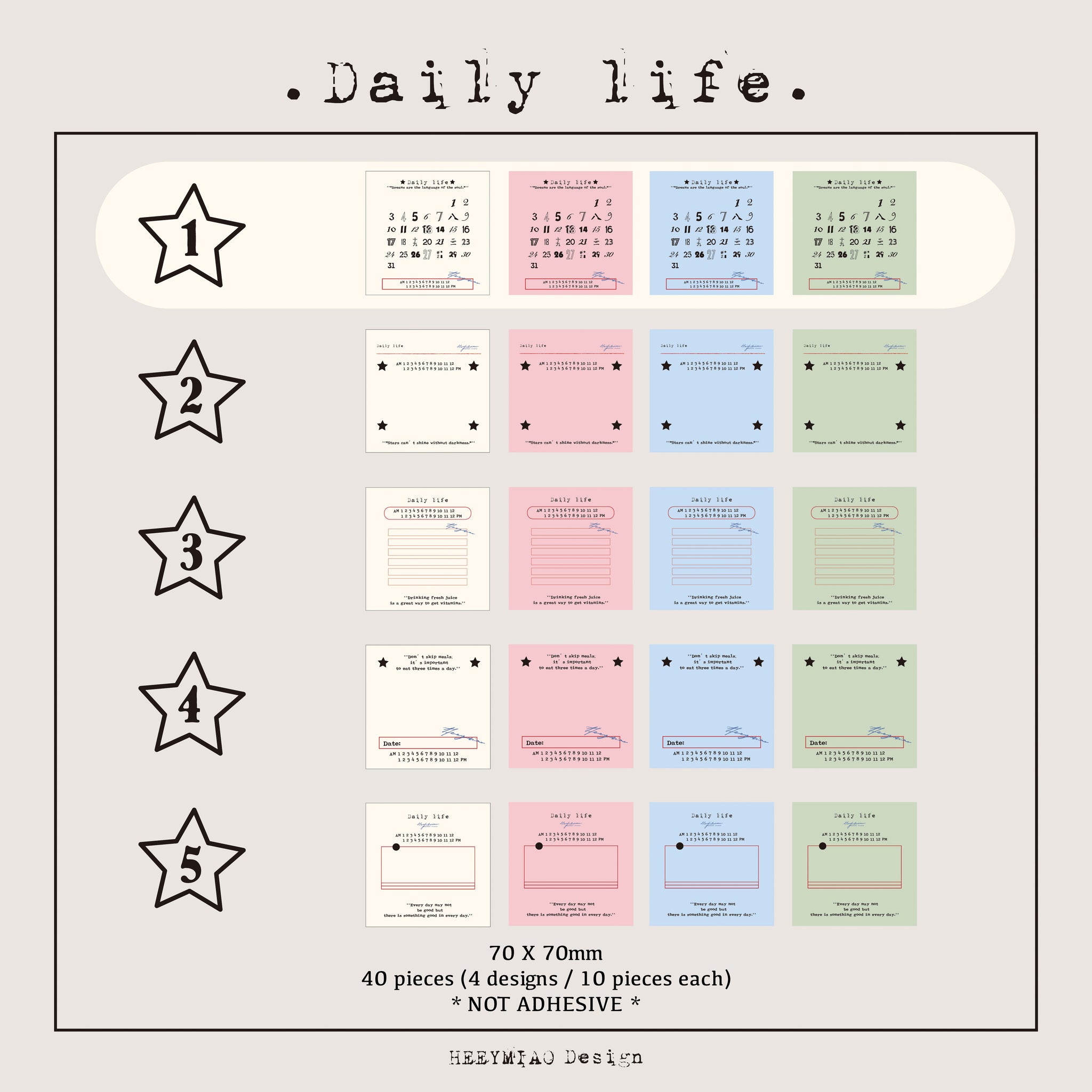 HEEYMIAO Memo: Daily Life