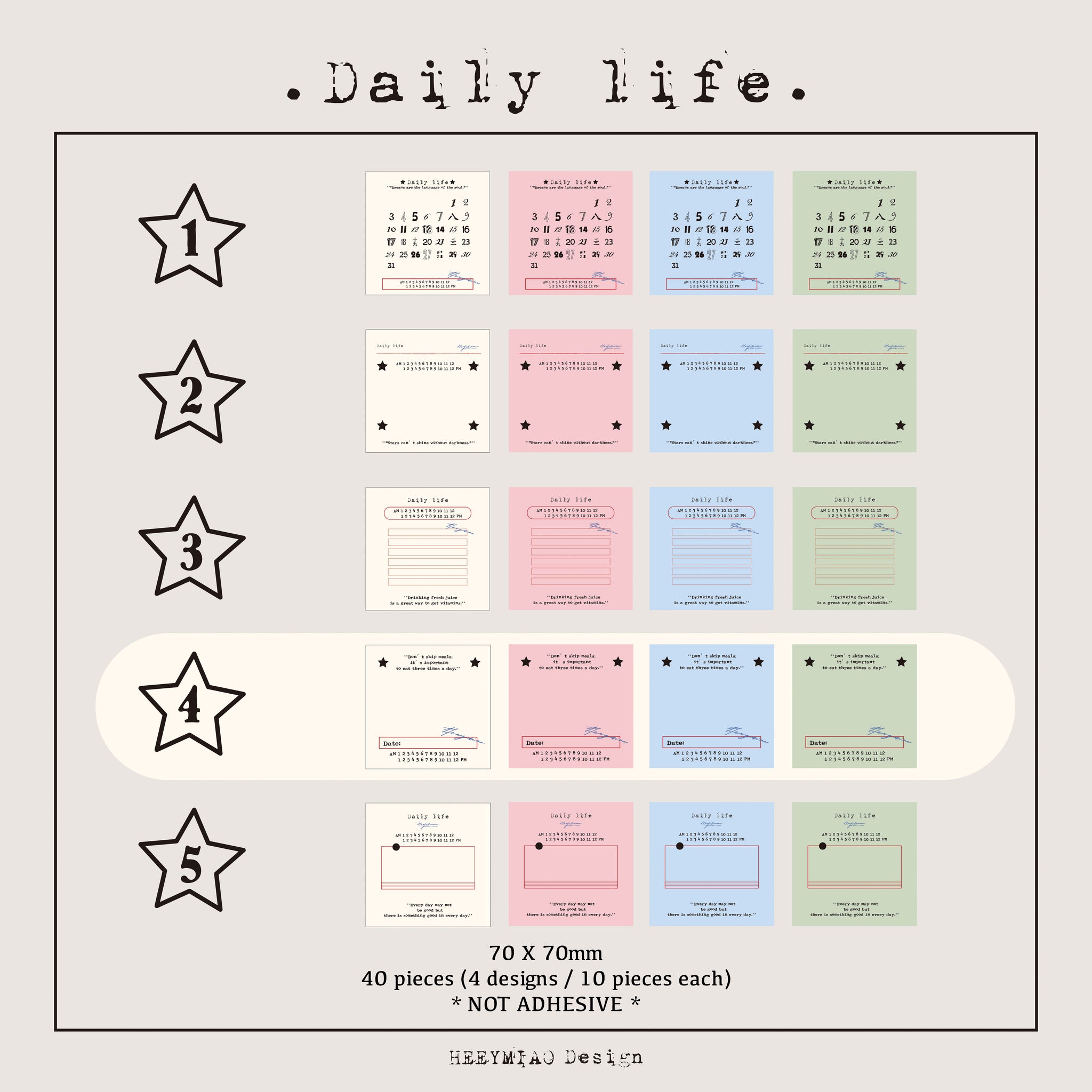 HEEYMIAO Memo: Daily Life