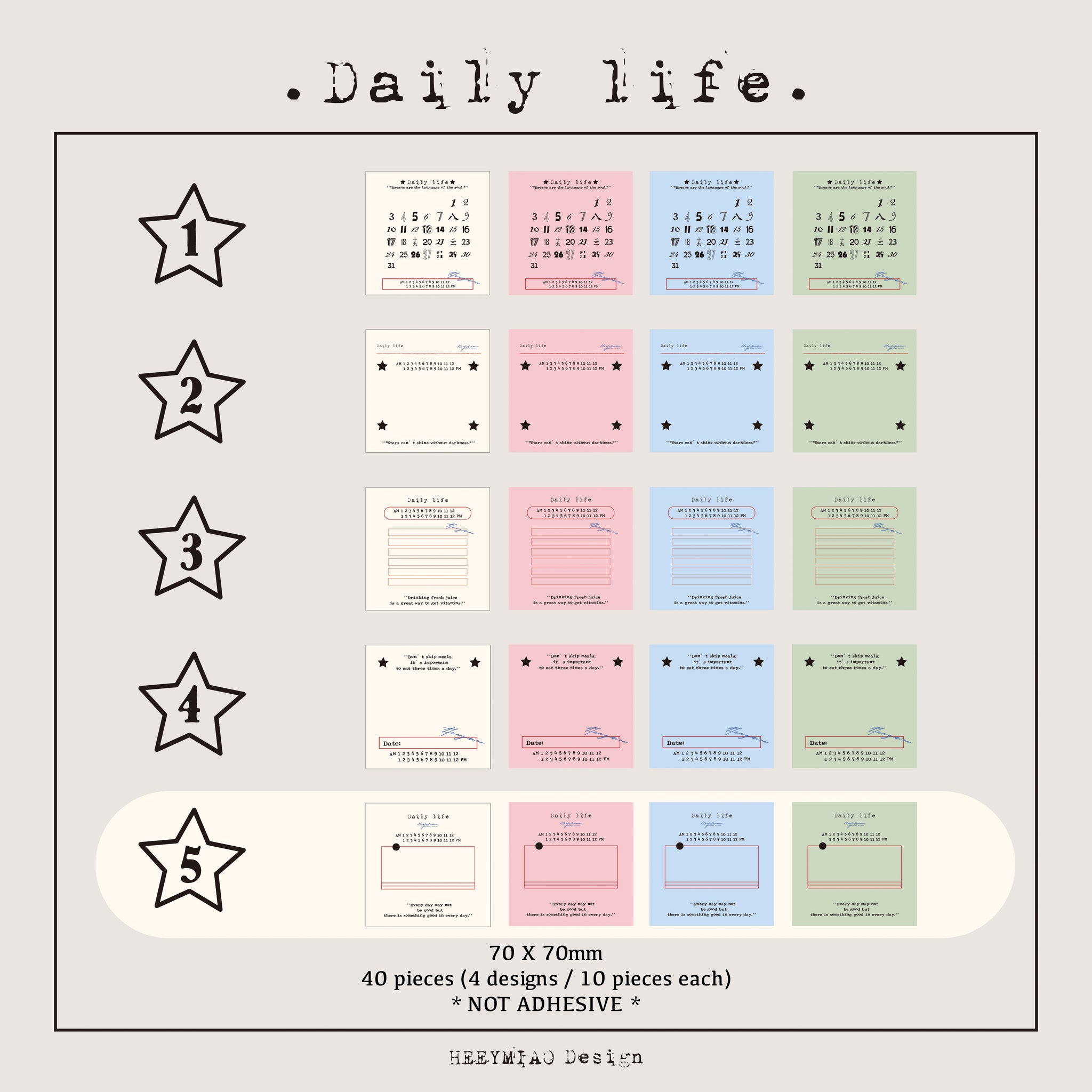 HEEYMIAO Memo: Daily Life