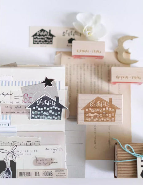 HEEYMIAO Stamp: House Schedule