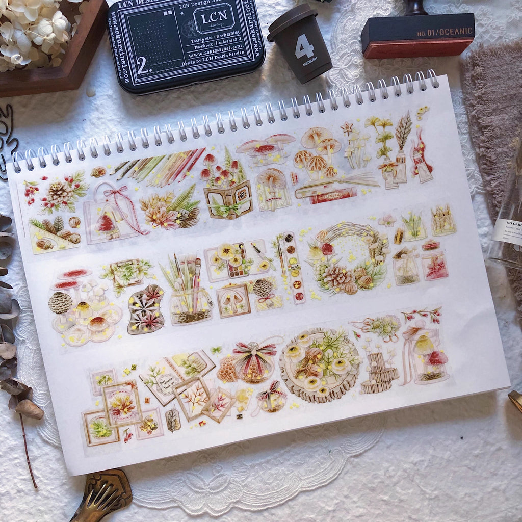 Mushroom Diaries Masking Tape