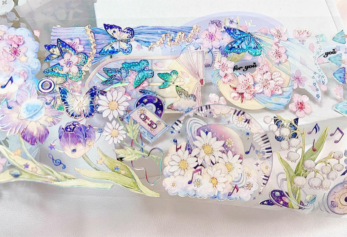 Hakiso Studio Masking Tape: Dancing Butterflies