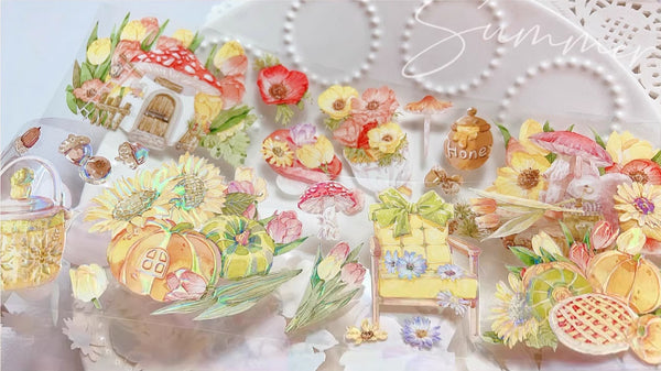Hakiso Studio Masking Tape: Summer Bloom