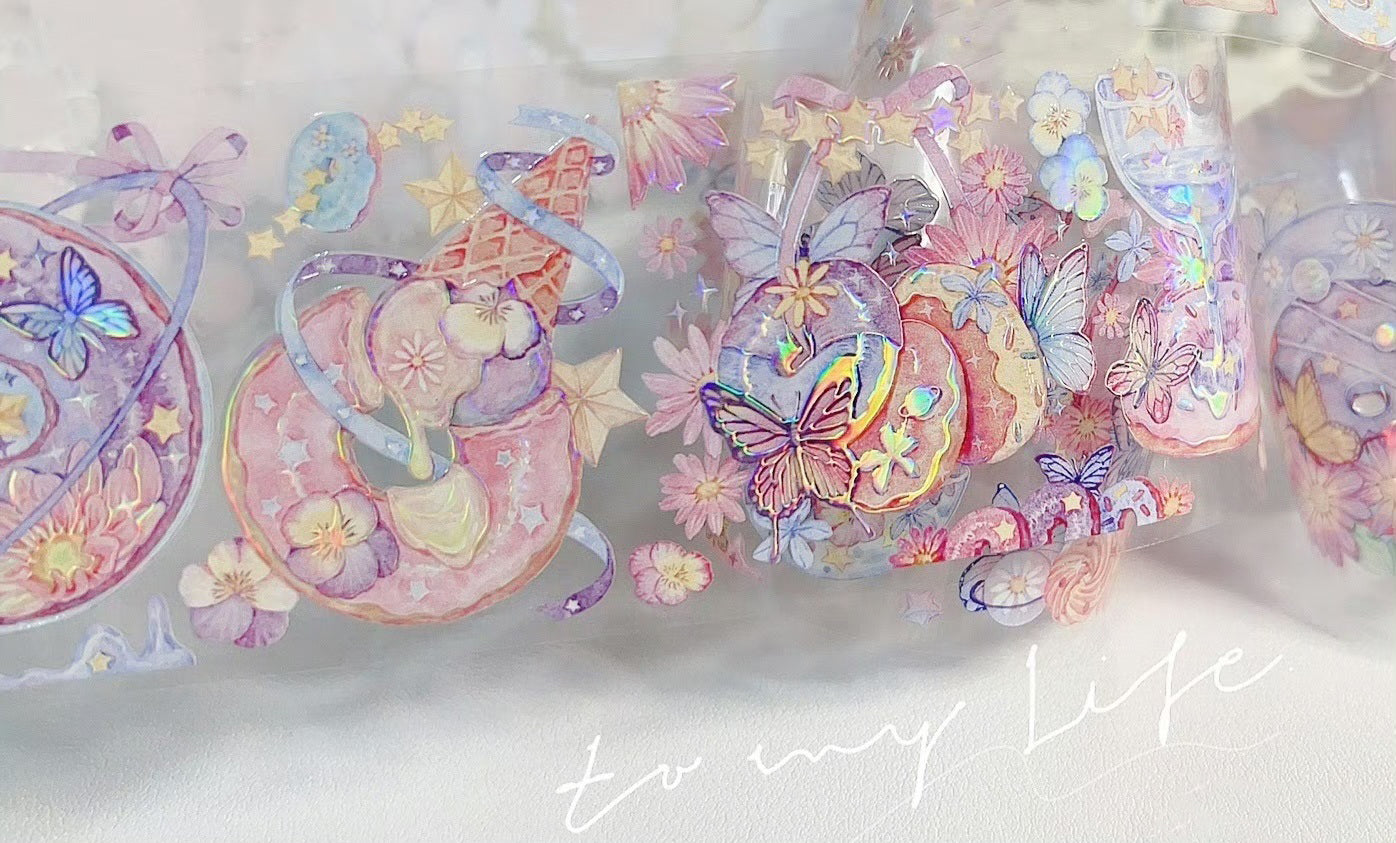 Hakiso Studio Masking Tape: Sweet Butterflies