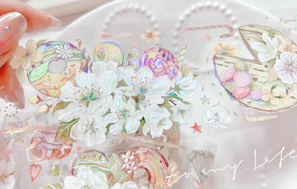 Hakiso Studio Masking Tape: Sweet Flowers
