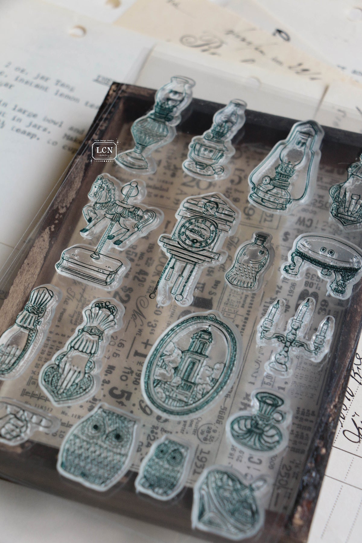 【PRE-ORDER】LCN Design Studio: Fall 2026 Clear Stamps